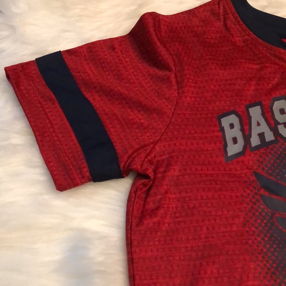 NWT Boys Spalding Performance Basketball SS T-Shirt - Size 8 - 100% Polyester - Picture 3 of 7